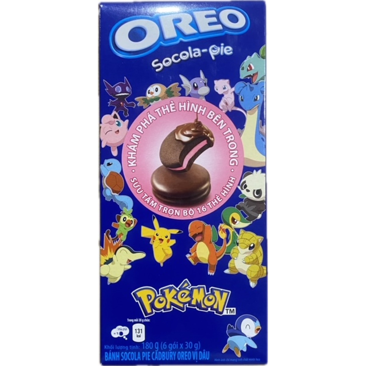 Oreo pokemon socola-pie